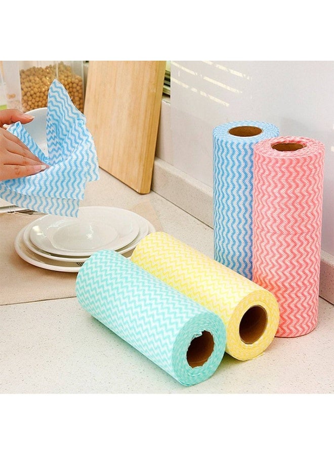 رول لتنشيف الزيت 50 قطعة – امتصاص عالي لتحضير صحي وأسهل AR - Image 1